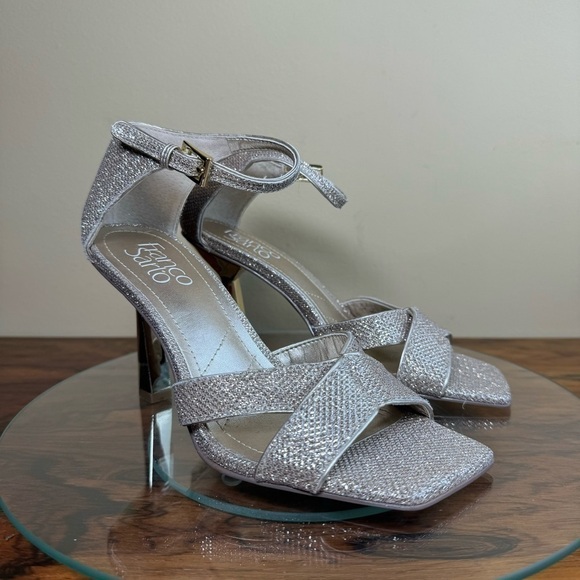 Franco Sarto Rania Ankle Strap Sandal in Gold - Picture 4 of 13